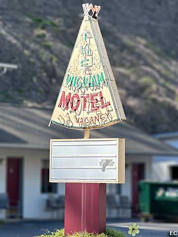 The Wigwam Motel, 2024.