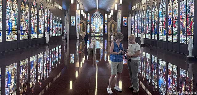 Stained Glass Museum.