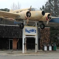 Abandoned Airplane Gas Station