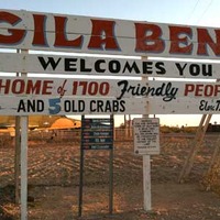 Gila Bend Welcome Sign