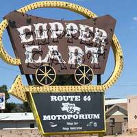 Copper Cart and Route 66 Motoporium