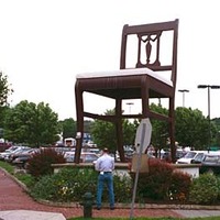 World's Largest Duncan Phyfe Chair