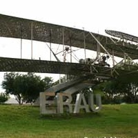 Full-Size Steel Replica of the First Airplane
