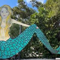 Lorelei: Giant Wooden Mermaid