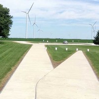Wind Farm Lookout Platform