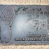 Groundhog Day Puddle Plaque