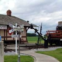 Dine Among the Railroad Collectibles