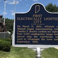 First Electrically Lighted City in the World