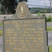 Historical Marker: Home and Office of Duncan Hines