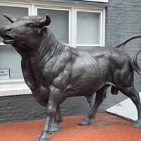 Hidden Bull Statue