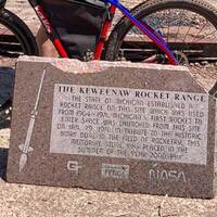 Keweenaw Rocket Range Monument
