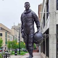 Astronaut Roger Chaffee Statue