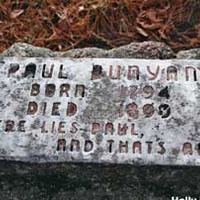 Paul Bunyan's Grave