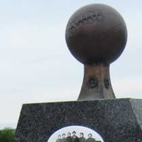 Monument to World's Greatest Girls Basketball Team of 1904