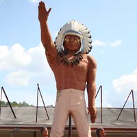 25-Foot Tall Indian - Muffler Man