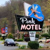 Tinkerbell Motel Sign