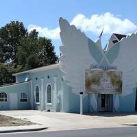 Church with Angel Wings