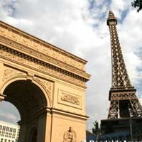 Half-Size Eiffel Tower, 2/3-Size Arc De Triomphe