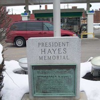 Gas Station Birthplace of Rutherford B. Hayes