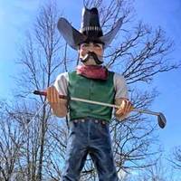 Jeb, Old West Mini-Golf Muffler Man