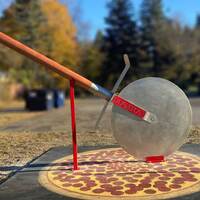 World's Largest Pizza Cutter