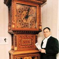 Clock Made of 50,000 Pieces of Wood