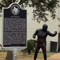 Kickass Jack Johnson Statue