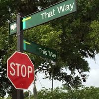 This Way - That Way Streets