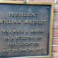 Where William McKinley Became a Freemason