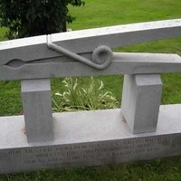 Clothespin Grave Marker