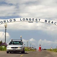 World's Longest Drivable Beach