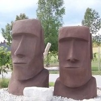 Twin Easter Island Heads