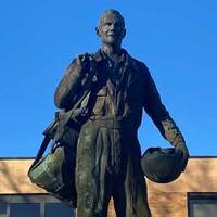 Statue of Chuck Yeager