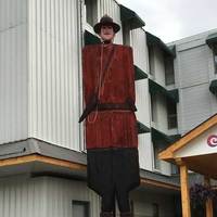 30-Foot-Tall Wooden Mountie
