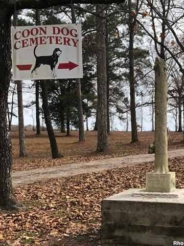 Coon Dog Cemetery.