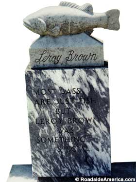 Leroy Brown grave.