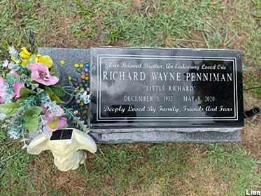 Grave of Little Richard.
