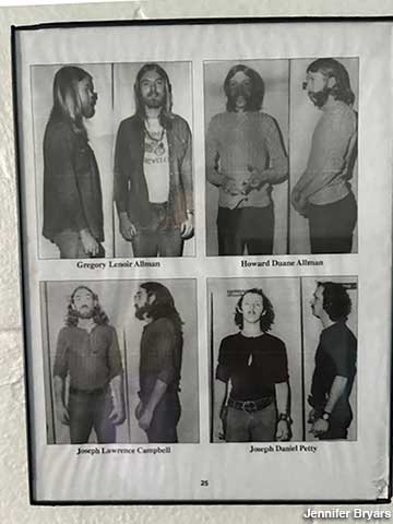 Allman Brothers Jail Cell.