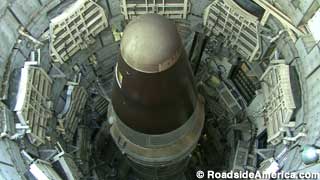What are some interesting items at the Titan Missile Museum in Arizona?