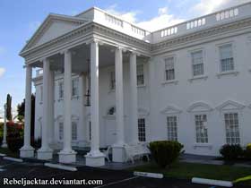 Half Scale White House.