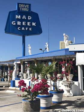 Mad Greek Cafe.