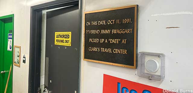 Jimmy Swaggart's Date Marker.