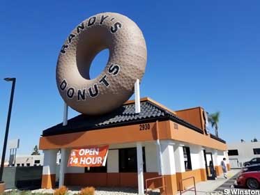 Giant doughnut.