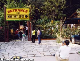 Entrance to the Mystery Spot.