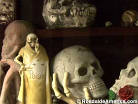 Skulls, skulls, skulls. And bones.