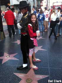 Walk Fame Star on Los Angeles  California   Michael Jackson Walk Of Fame Star