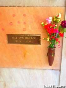 Crypt of Marilyn Monroe.