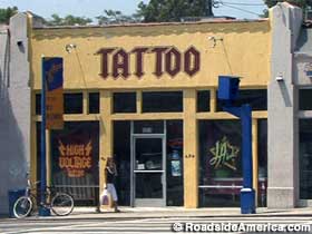 high voltage tattoo shop