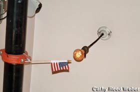 World's Longest Continually Burning Light Bulb.  