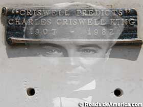 Grave of the Amazing Criswell.